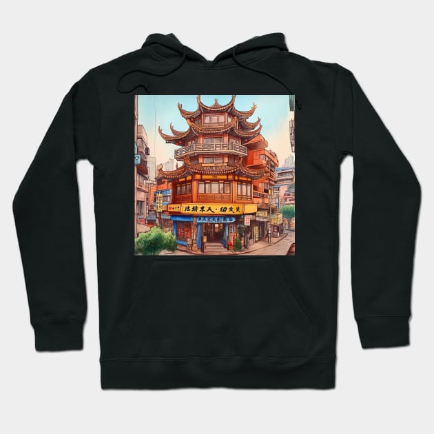 Wuhan Hoodie by ComicsFactory